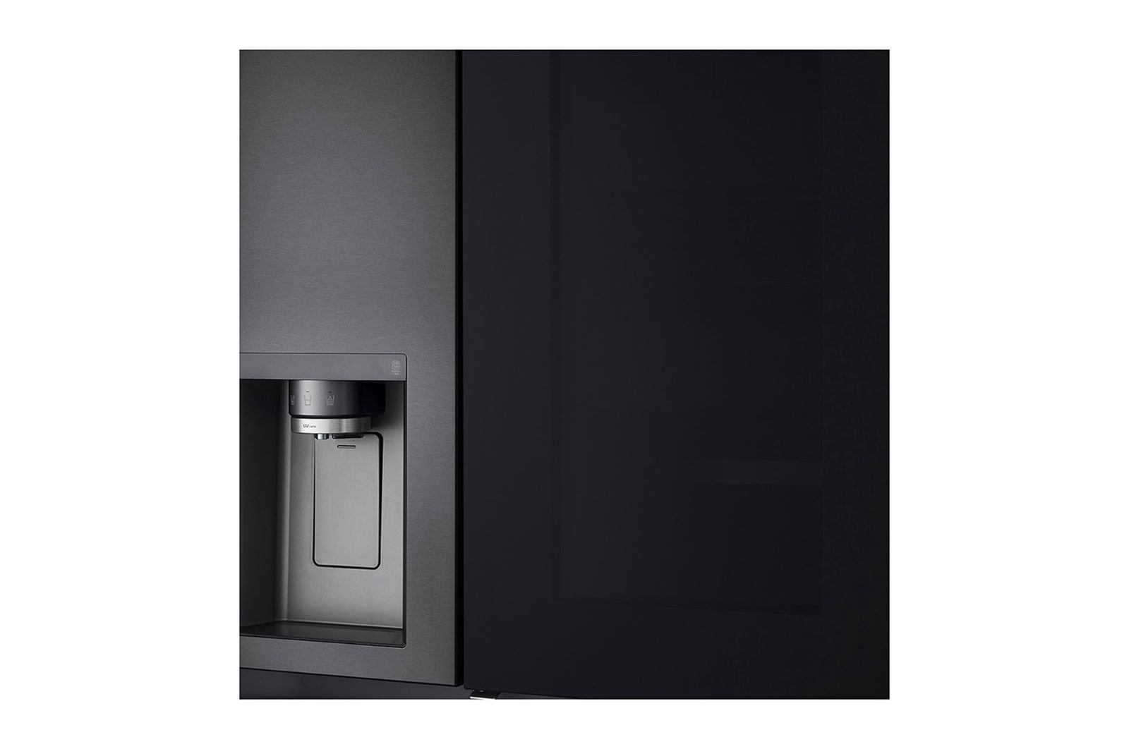 LG Refrigerador Side by Side de 598 L con InstaView™ Craft Ice™ - Negro , LS66SXTC