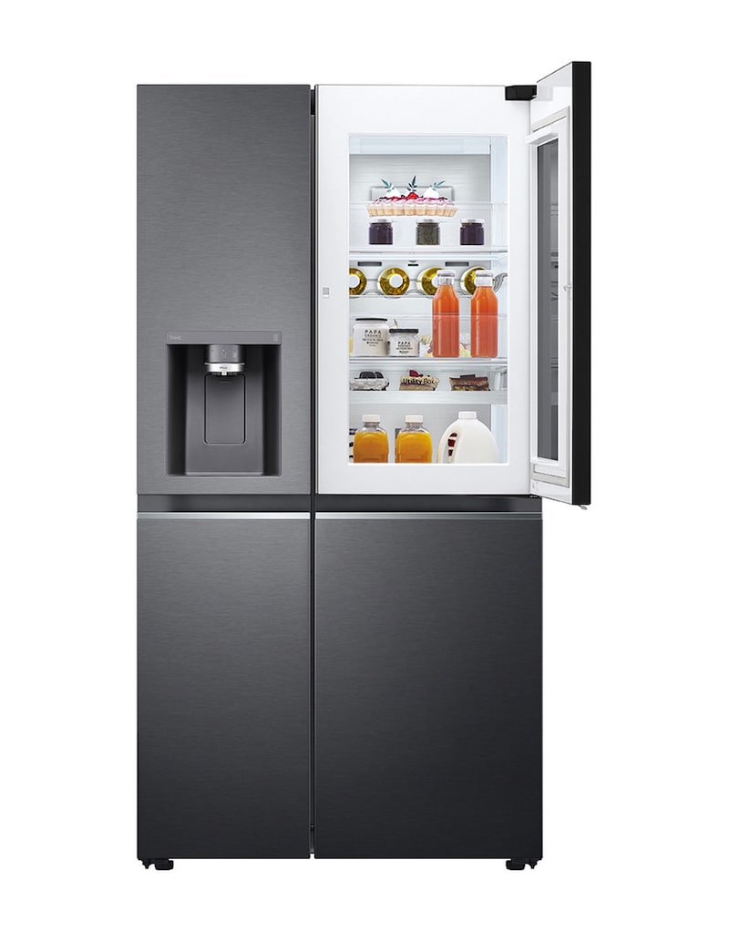 LG Refrigerador Side by Side de 598 L con InstaView™ Craft Ice™ - Negro , LS66SXTC
