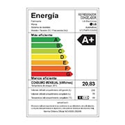 LG Refrigerador Top Freezer 262L Smart Inverter, VT27WPP