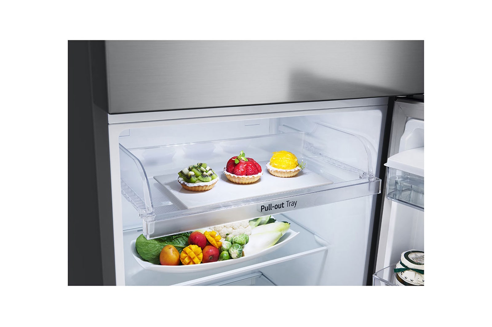 LG Refrigerador Top Freezer 334L Smart Inverter, VT34WPP