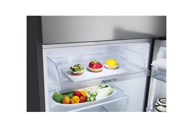 LG Refrigerador Top Freezer 334L Smart Inverter, VT34WPP