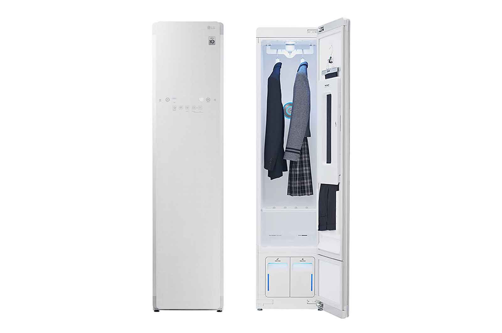 LG Styler, Cuida tu ropa con vapor TrueSteam™ con ThinQ™  color blanco, S3WFBN