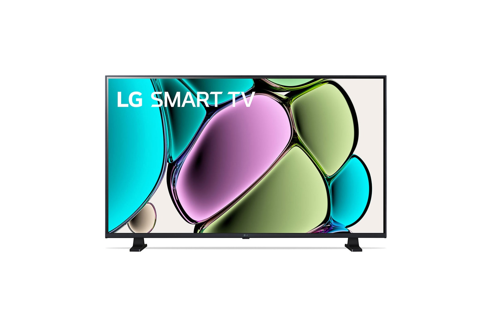 Una vista frontal del televisor LG HD