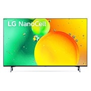 LG LG NanoCell 43" NANO75 4K Smart TV con ThinQ AI (Inteligencia Artificial), 4K Procesador Inteligente α5 generación 5, 43NANO75SQA