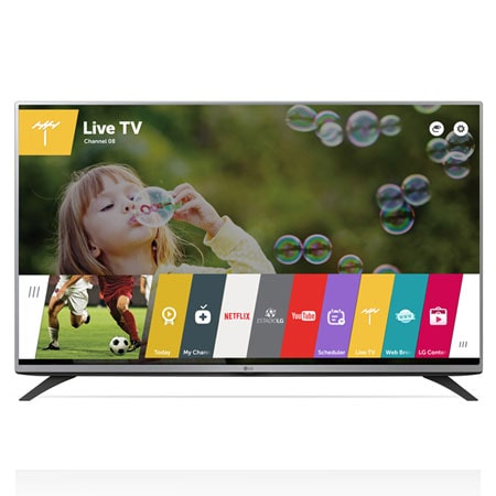 LG FHD AI ThinQ 43 LM63 Smart TV, Quad Core Processor - 43LM6370PSB