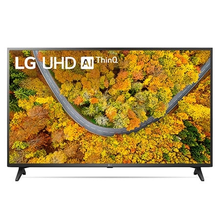 LG UHD AI ThinQ 55 UP75 4K Smart TV, α5 AI Processor - 55UP7500PSF