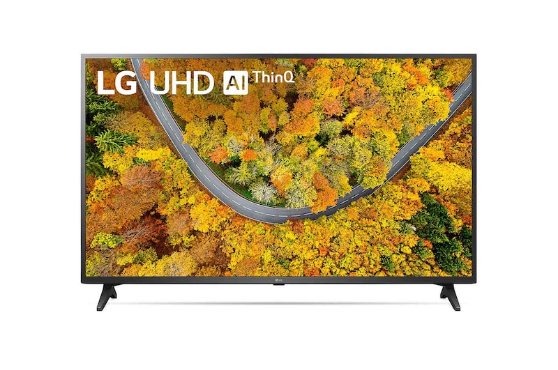 LG UHD AI ThinQ 55" UP75 4K Smart TV, α5 AI Processor, 55UP7500PSF