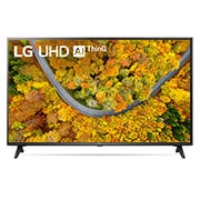 LG UHD AI ThinQ 65" UP75 4K Smart TV, α5 AI Processor, 65UP7500PSF