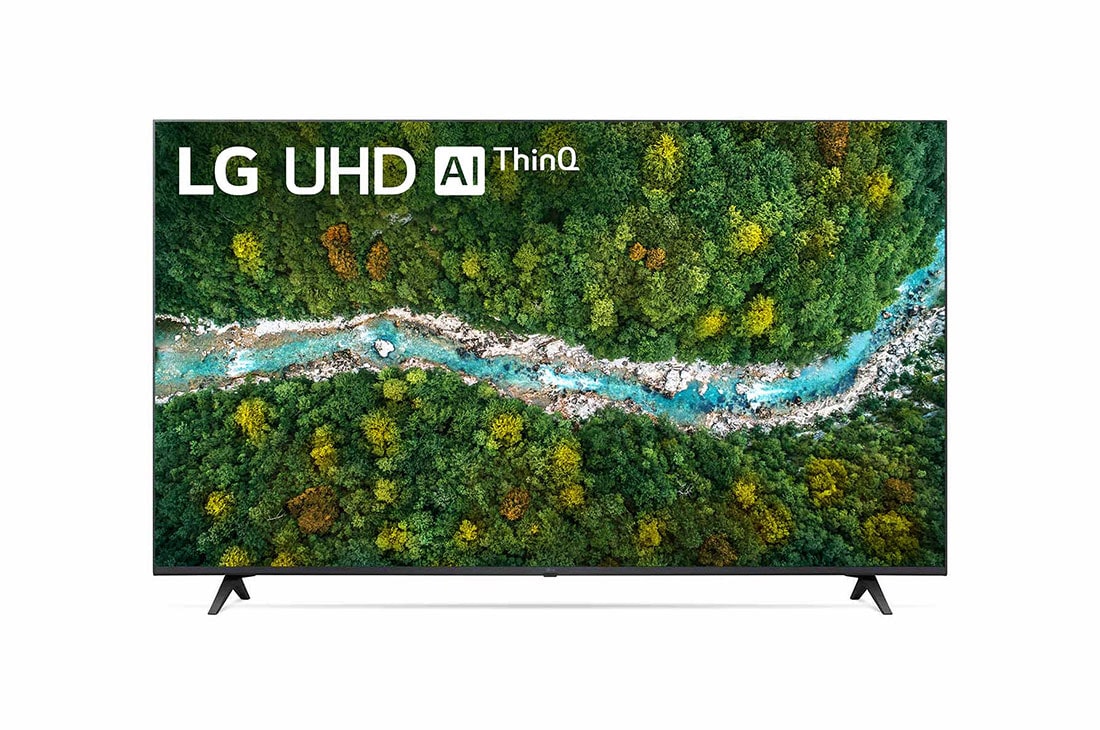 LG LG UHD AI ThinQ 65'' UP77 4K Smart TV, α5 AI Processor, Magic Remote