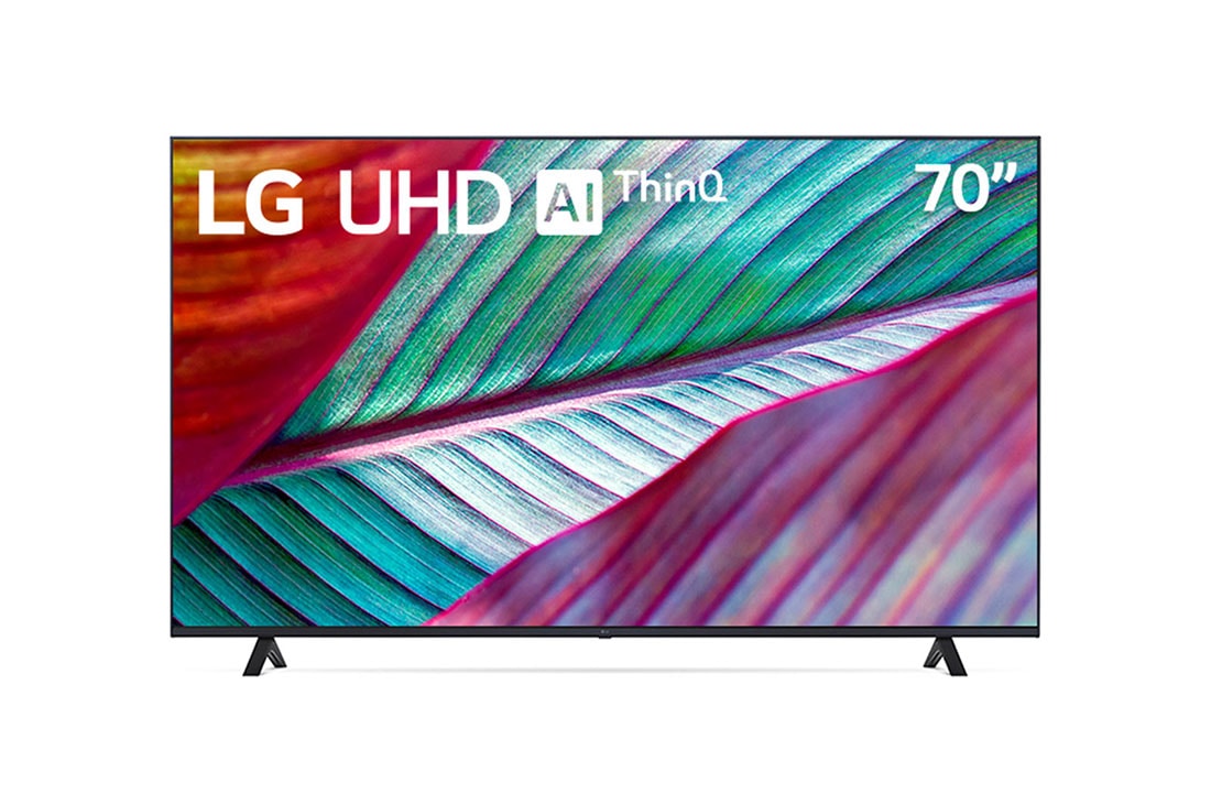 LG Televisor LG 70'' 4K- UHD AI ThinQ - α5 AI Processor 4K Gen6 - Smart TV WebOS 23, 70UR8750PSA