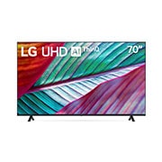 LG Televisor LG 70'' 4K- UHD AI ThinQ - α5 AI Processor 4K Gen6 - Smart TV WebOS 23, 70UR8750PSA