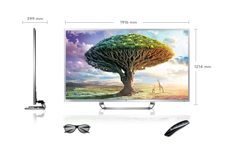 LG El primer televisor ULTRA HD de 84” del mundo , 84LM9600