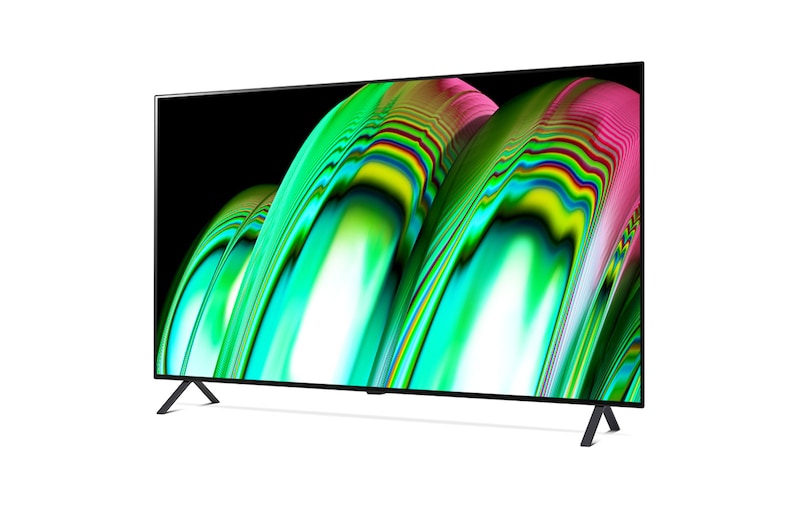 LG OLED 48'' A2 4K Smart TV con ThinQ AI (Inteligencia Artificial), 4K Procesador Inteligente α7 generación 5, OLED48A2PSA
