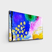 LG LG OLED evo 77" G2 Diseño Galería 4K Smart TV con ThinQ AI (Inteligencia Artificial), 4K Procesador Inteligente α9 generación 5, OLED77G2PSA