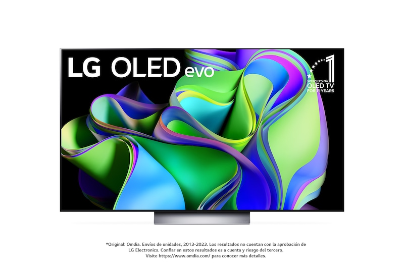 LG Televisor LG 77'' OLED evo 4K UHD - α9 AI Processor 4K Gen6 Smart TV WebOS 23, OLED77C3PSA