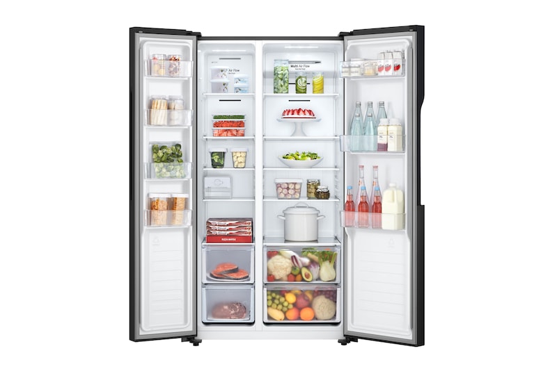 LG Refrigerador Side by Side 509L Smart Inverter, GS51MPD