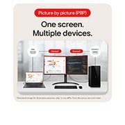 LG Monitor curvo UltraWide QHD de 34" con USB Type-C™, 34WR55QK-B