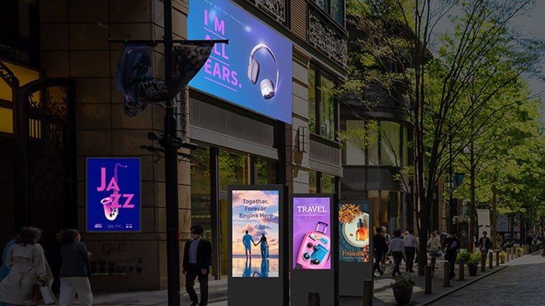 Anuncios LG DOOH