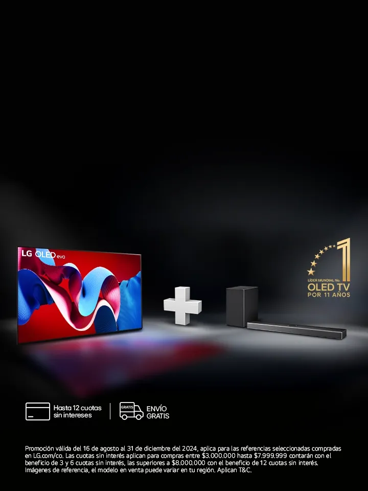 Combos Tv LG descuento hasta el 40%