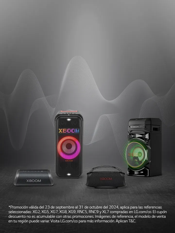 Descuento del 10% en audio LG