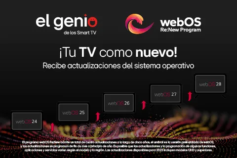 Actualización de OS en Televisores LG