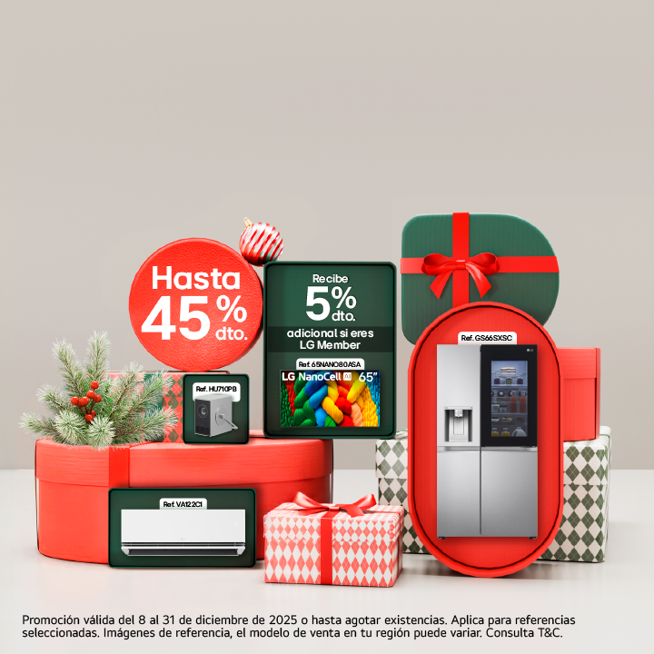 Banner promo Electrodomésticos navidad