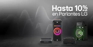 Descuento de 10% en audio LG