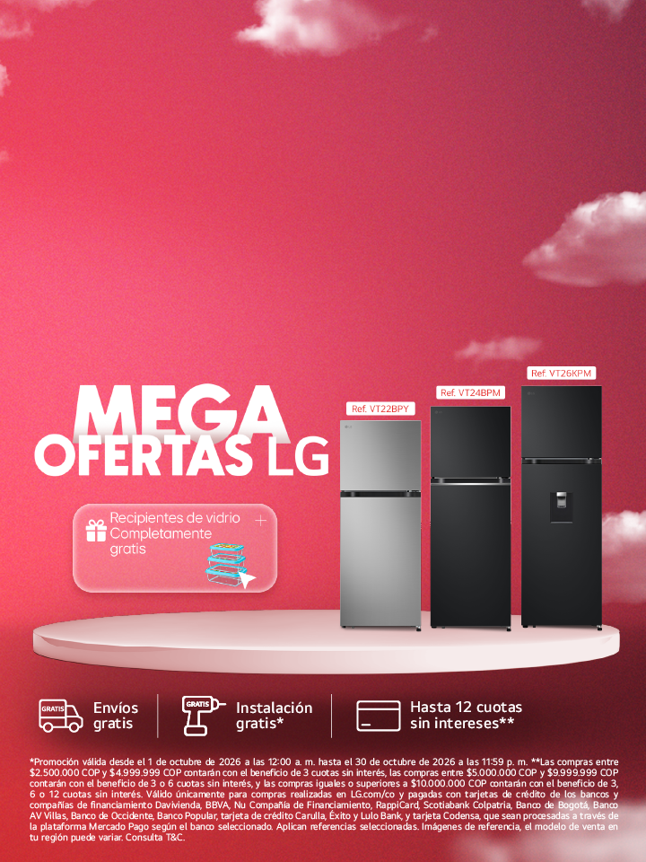 Mega descuentos LG productos LG