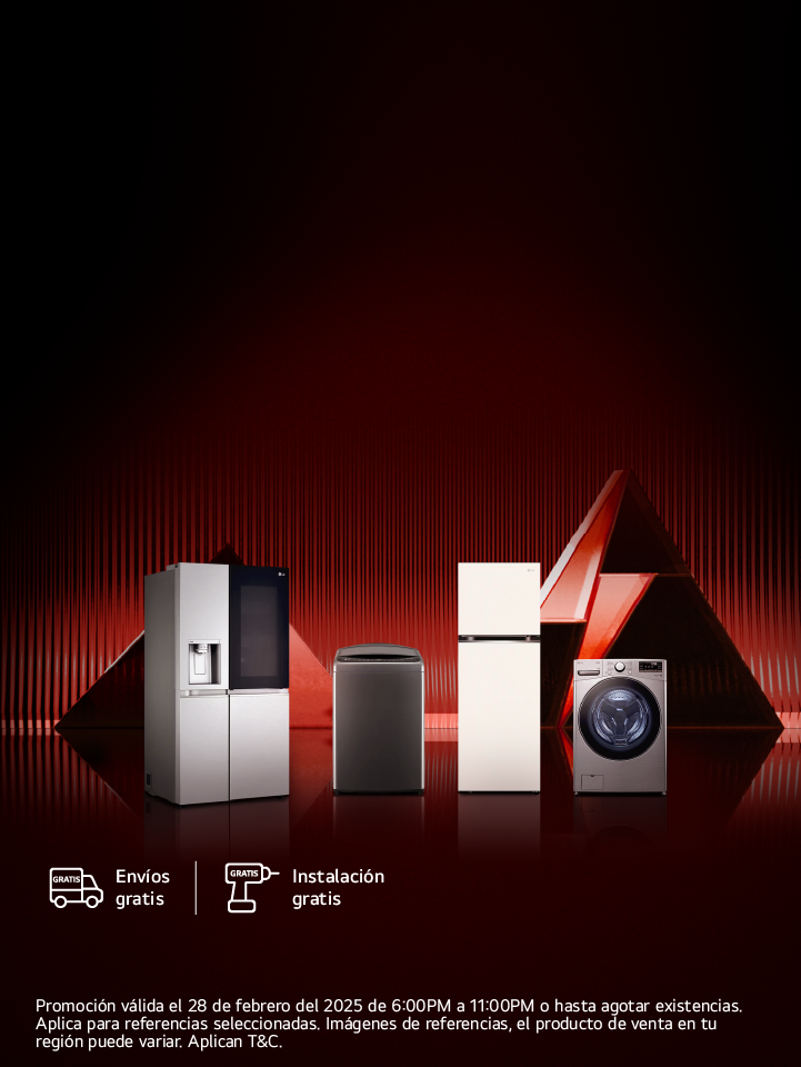 Electrodomésticos LG descuentos Flash Sale