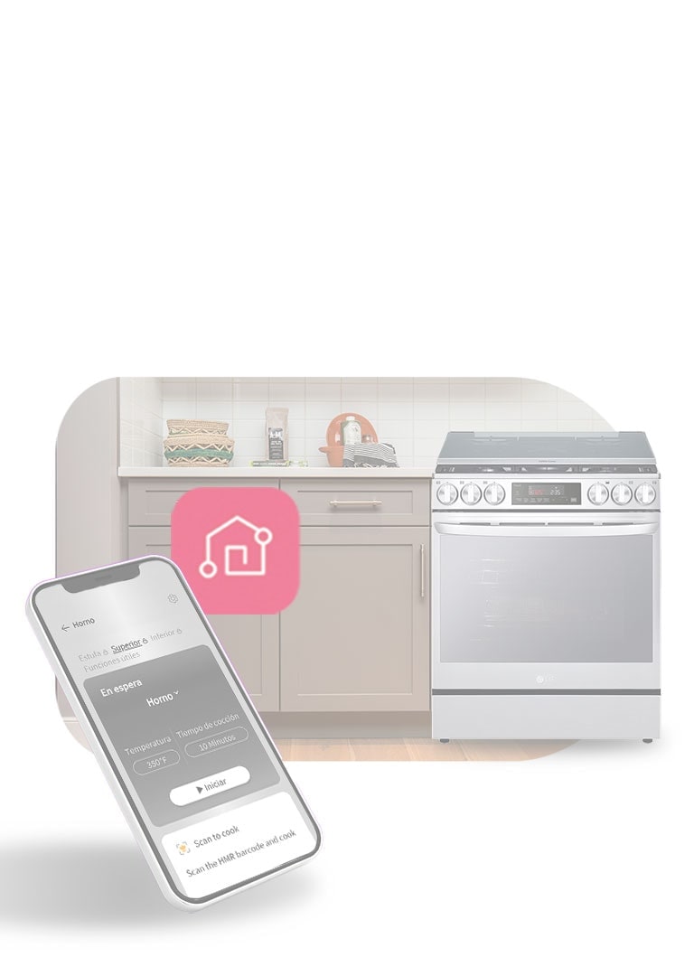 Conoce las Estufas LG y vive más inteligente con LG ThinQ