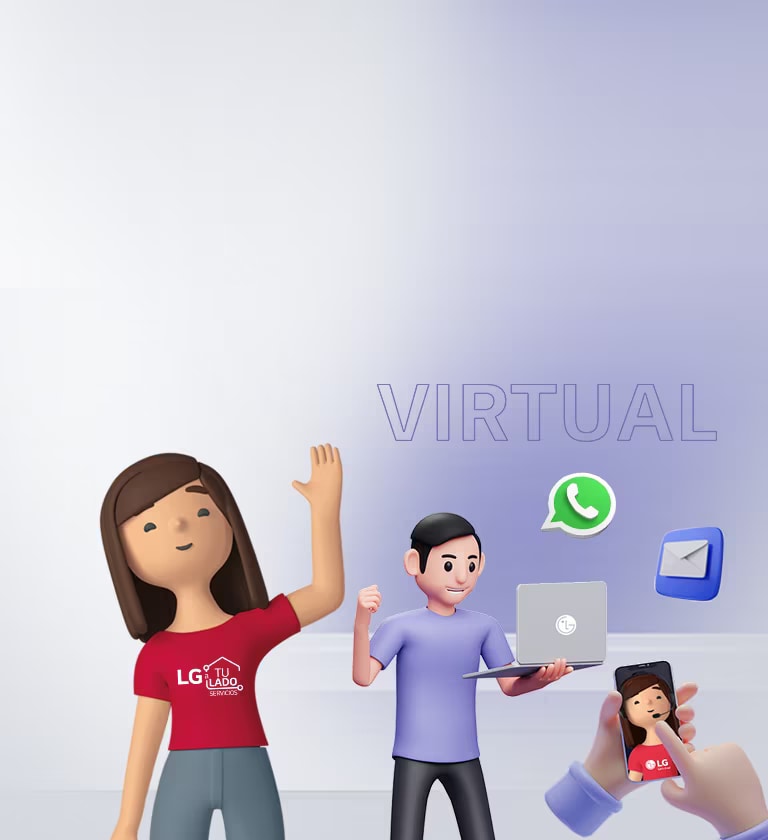 ¡Sin salir de casa, con nuestro servicio VIRTUAL!