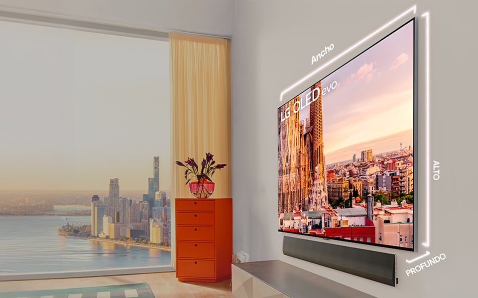 Tenemos un televisor LG que encaja en tu hogar