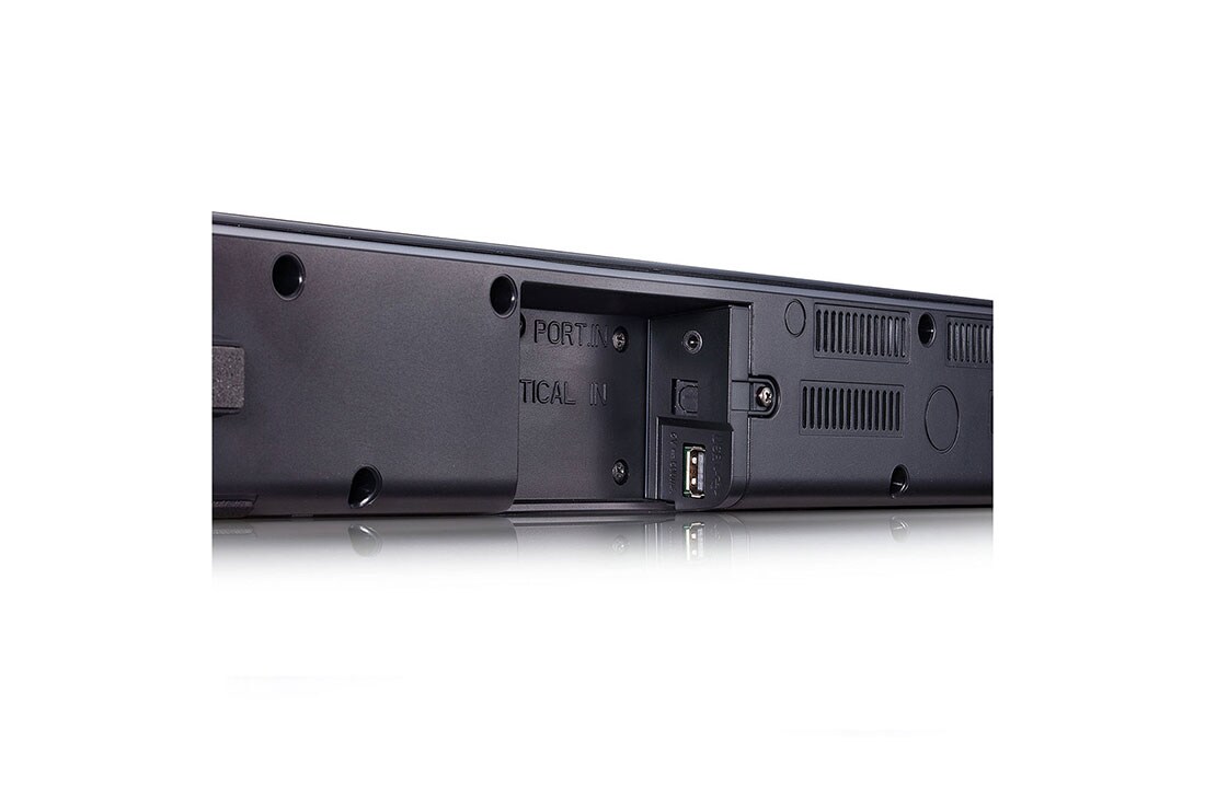 LG Barra de sonido SQC2 300W y 2.1 Ch. Bluetooth - USB y entrada óptica, SQC2