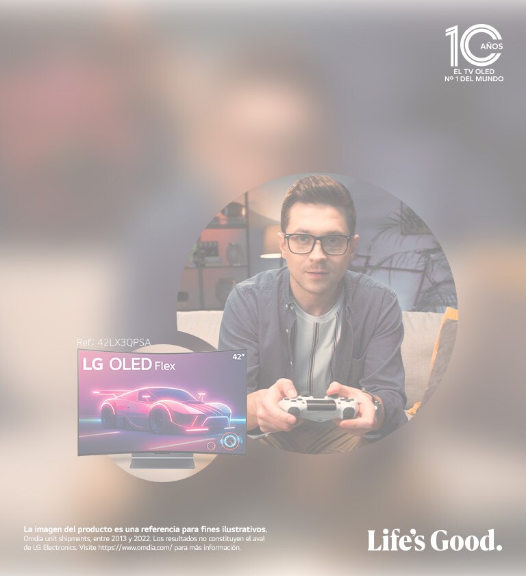 ¡Crea el mejor Setup Gamer  con LG OLED Flex!