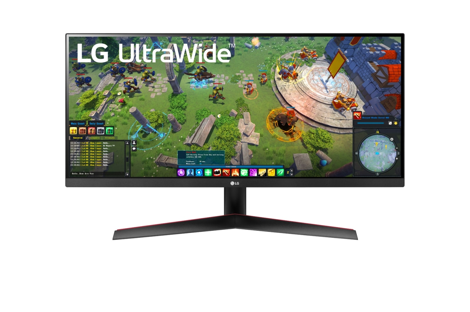 LG Monitor IPS UltraWide ™ Full HD HDR de 29 ", 29WP60G-B