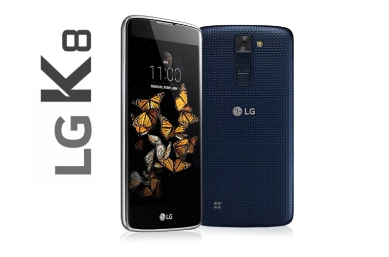 LG K8   |   Pantalla 5,0" HD, LGK350H