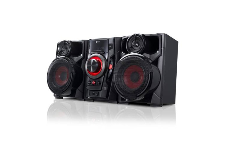 LG Nuevo Mini Componente LG con 130w de Potencia Real (RMS) -Puerto USB - Auto DJ- Ecualizador Latino,, RAD136