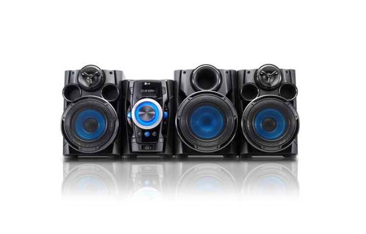 LG Nuevo Mini Componente LG con 370w de Potencia Real (RMS) -Puerto USB - Auto DJ- Ecualizador Latino,, RAT376B