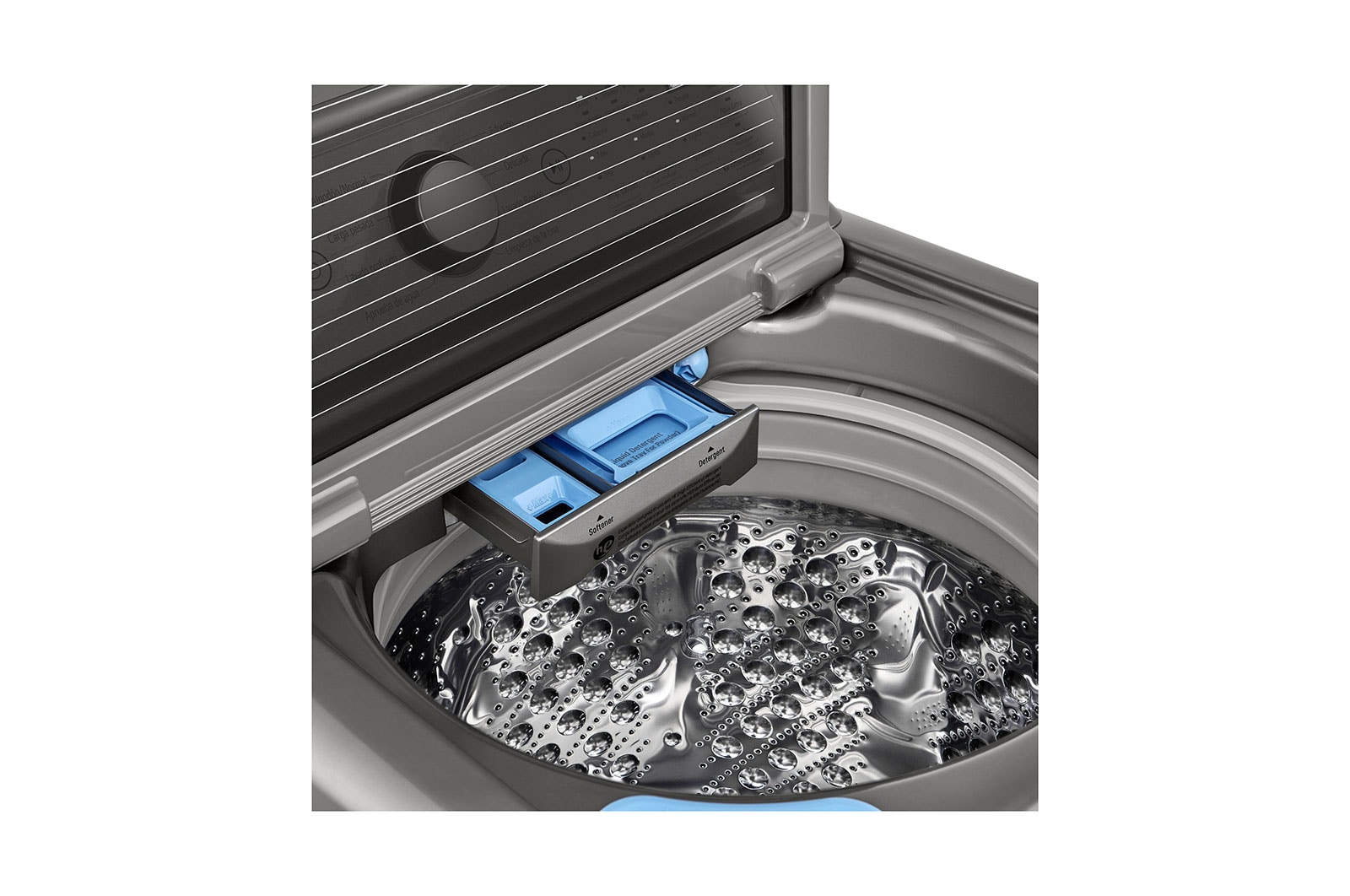 LG Lavadora LG Carga Superior Inverter DD con sistema 6 Motion DD 25 Kg - Silver, WT25VT6HK