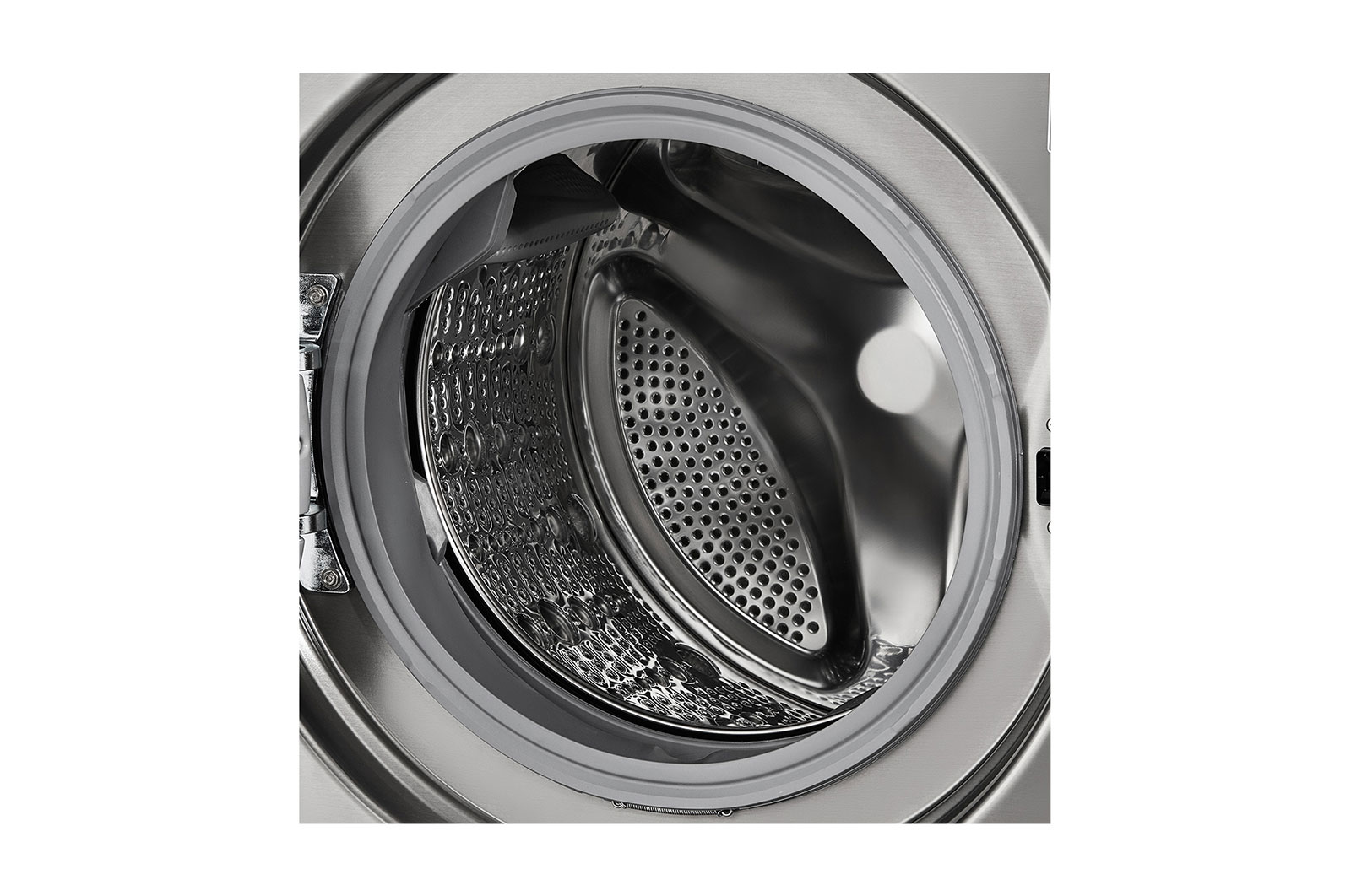 LG Lavadora/Secadora Carga Frontal 15kg de lavado y 8 Kg de Secado, 6MotionDD color Tipo Acero Inox., WD15EGS6