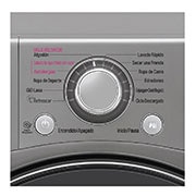 LG Lavadora/Secadora Carga Frontal 15kg de lavado y 8 Kg de Secado, 6MotionDD color Tipo Acero Inox., WD15EGS6