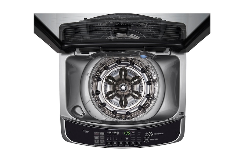 LG Lavadora LG 6Motion DD, Carga Superior, 42lbs/19kg , COLOR TIPO ACERO INOX, WFS1939EKD.ASSECOL