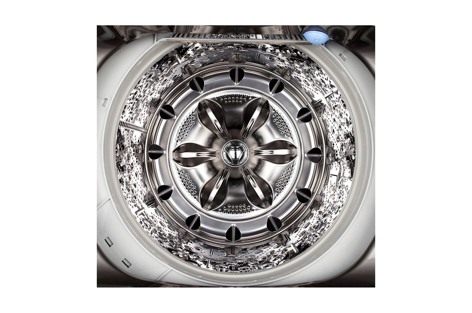 LG Lavadora LG 6Motion DD, Carga Superior, 42lbs/19kg , COLOR TIPO ACERO INOX, WFS1939EKD.ASSECOL