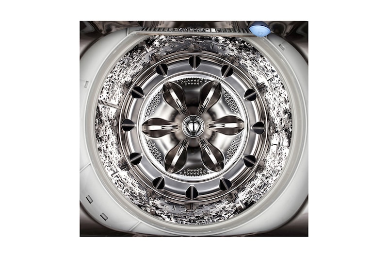 LG Lavadora LG 6Motion DD, Carga Superior, 42lbs/19kg , COLOR TIPO ACERO INOX, WFS1939EKD.ASSECOL