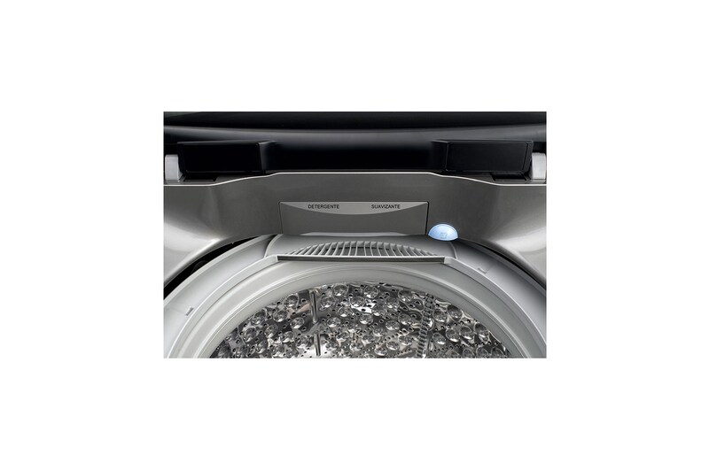 LG Lavadora LG 6Motion DD, Carga Superior, 42lbs/19kg , COLOR TIPO ACERO INOX, WFS1939EKD.ASSECOL