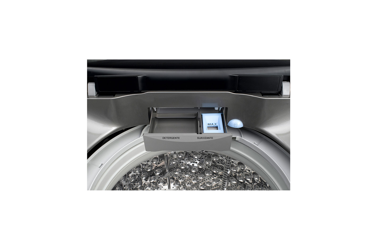 LG Lavadora LG 6Motion DD, Carga Superior, 42lbs/19kg , COLOR TIPO ACERO INOX, WFS1939EKD.ASSECOL