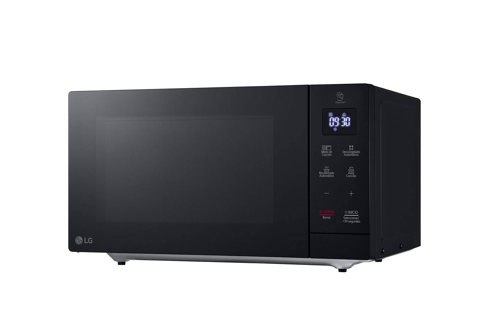 LG Microondas LG 30lt Grill Easy Clean Negro, MH7032JAS