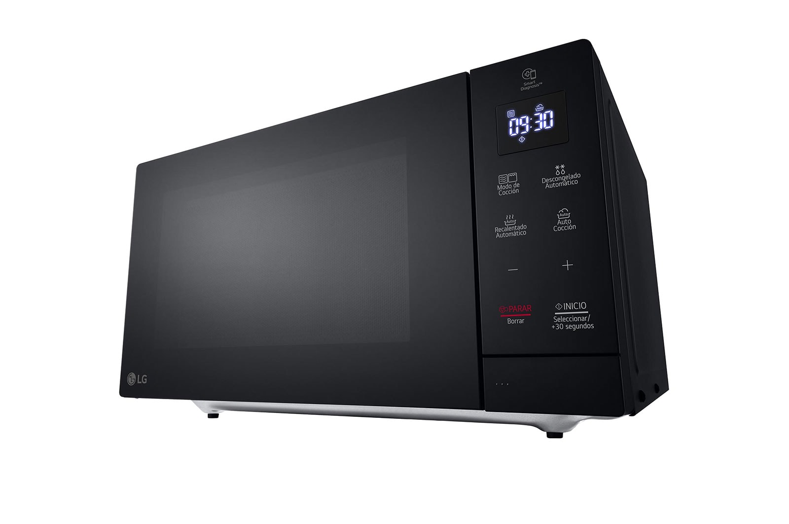 LG Microondas LG 30lt Grill Easy Clean Negro, MH7032JAS