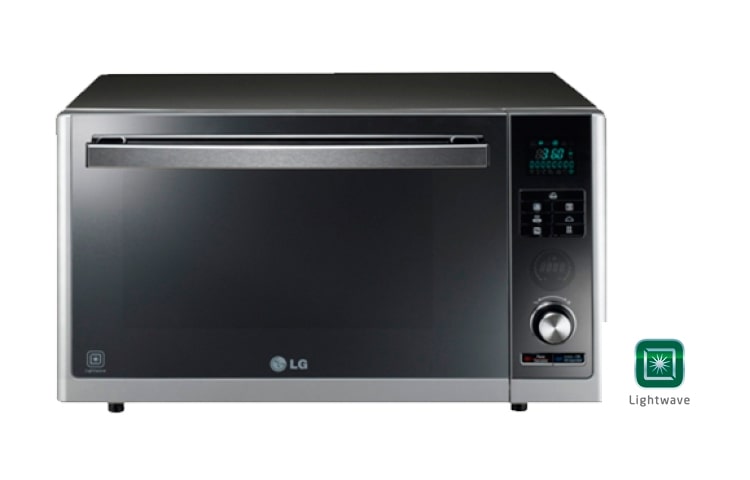 LG Microondas Solar Lightwave de 1.2 pies cúbicos, Filamento de Carbón, Convección Activa y Control de Temperatura, MJ1281BP