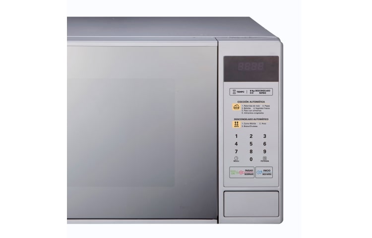 LG Horno Microondas 0.8 pies cúbicos, 700W color Silver, MS0843DAR